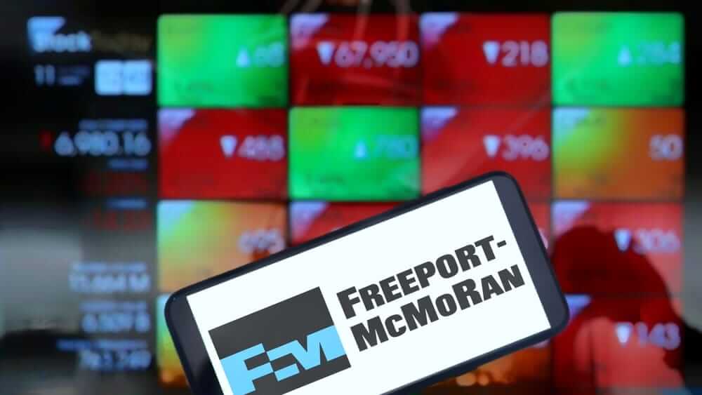 Freeport-McMoRan Inc stock -by Poetra_RH via Shutterstock